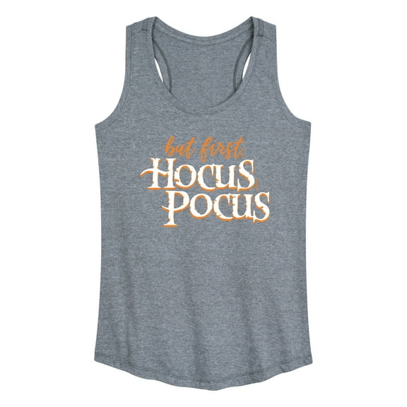 Hocus Pocus - But First Hocus Pocus - Women's Racerback Tank Top