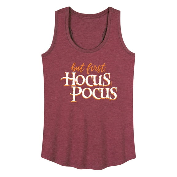 Hocus Pocus - But First Hocus Pocus - Women's Racerback Tank Top