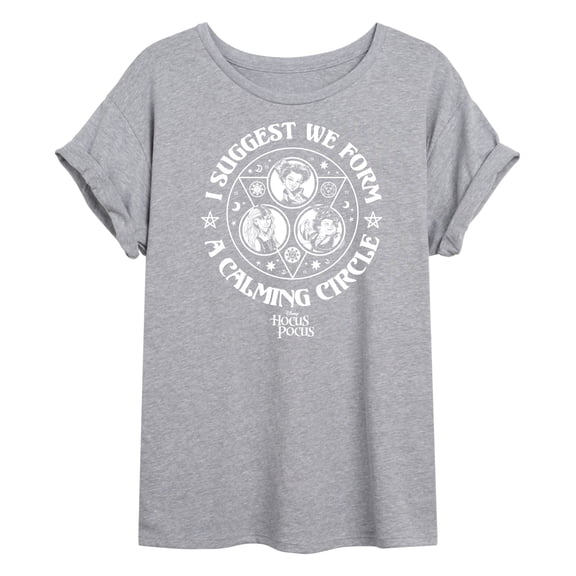 Hocus Pocus - Calming Circle - Women's Oversized T-Shirt