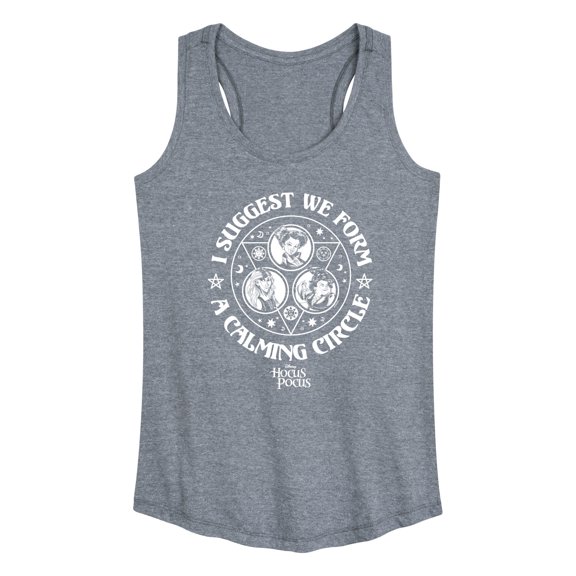 Hocus Pocus - Calming Circle - Women's Racerback Tank Top