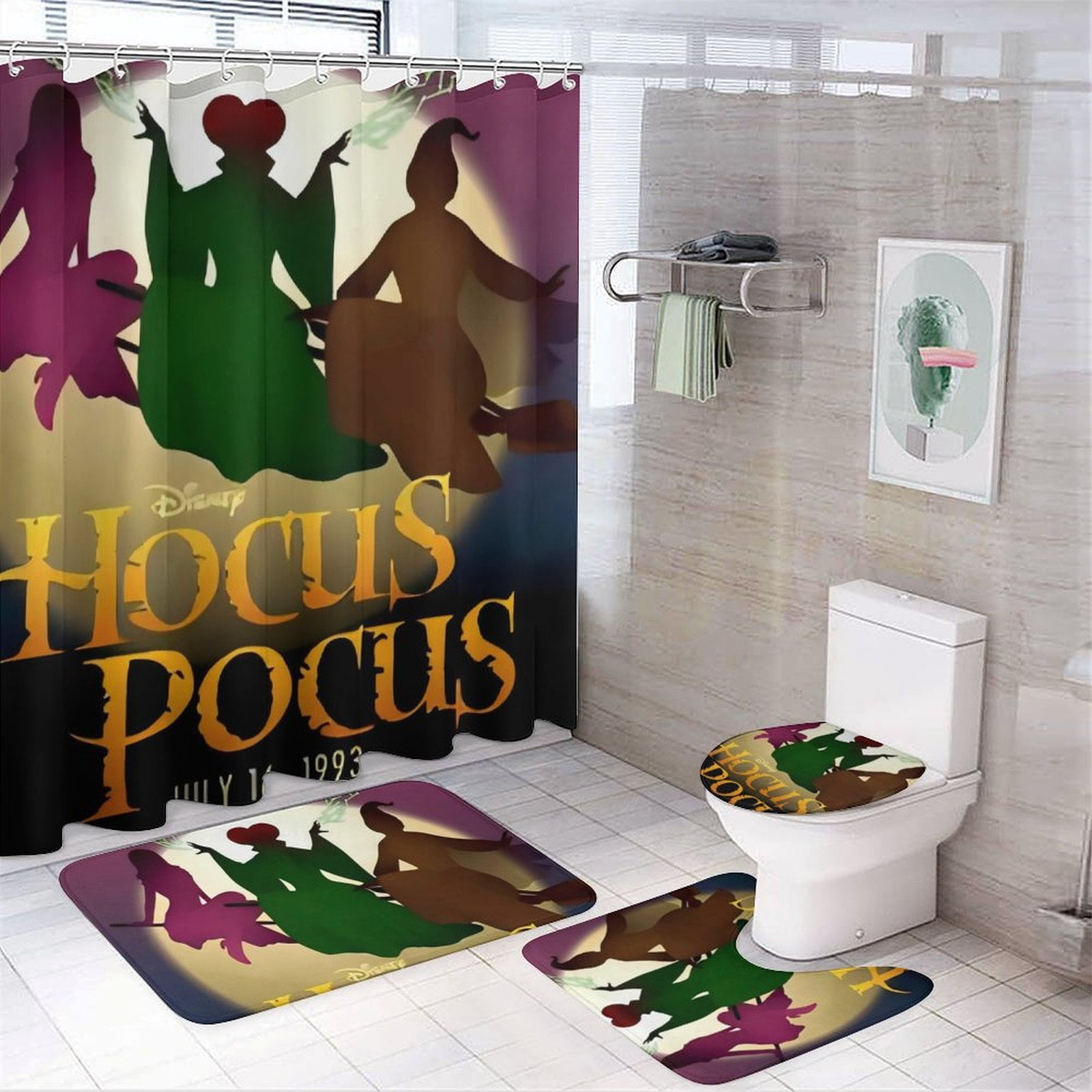Hocus Pocus Bathroom Decor