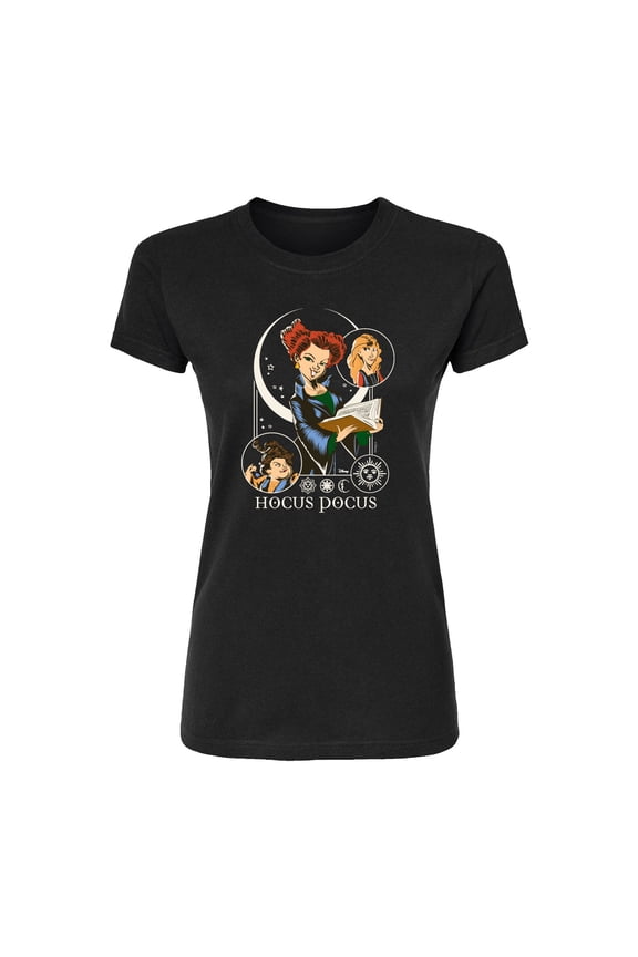 - Celestial Art Nouveau - Juniors Fitted Graphic T-Shirt