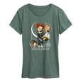 thumbnail image 1 of Hocus Pocus - Celestial Art Nouveau - Women's Short Sleeve Graphic T-Shirt, 1 of 4