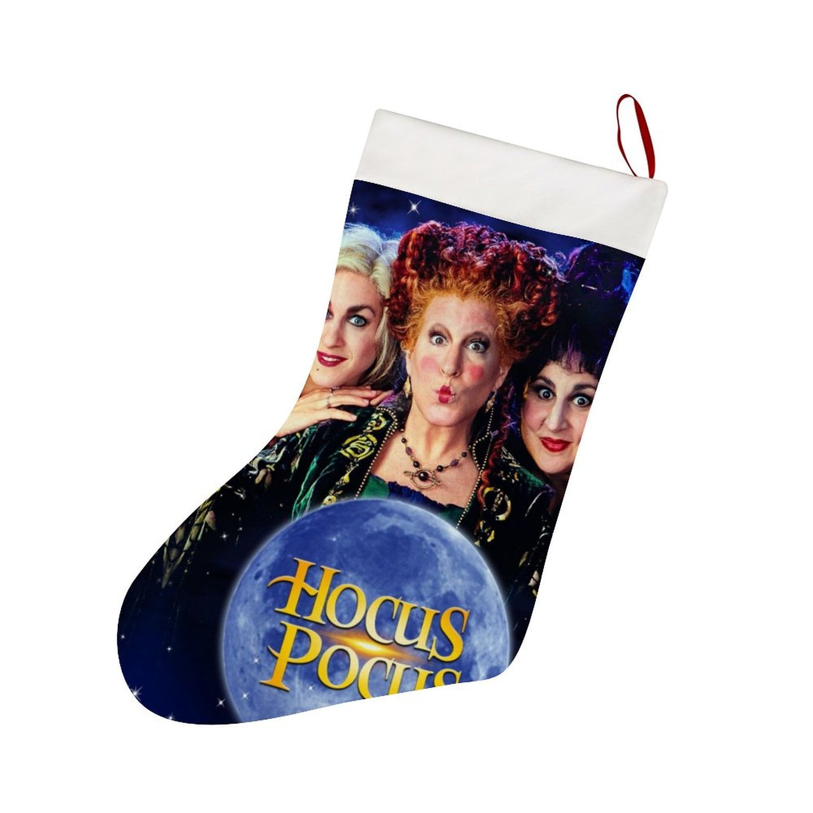 Hocus Pocus Christmas Stockings - Xmas Stockings Holiday Christmas Decoration Gifts Hanging Stocking for Family Kids Xmas Tree Mantel Party Decor