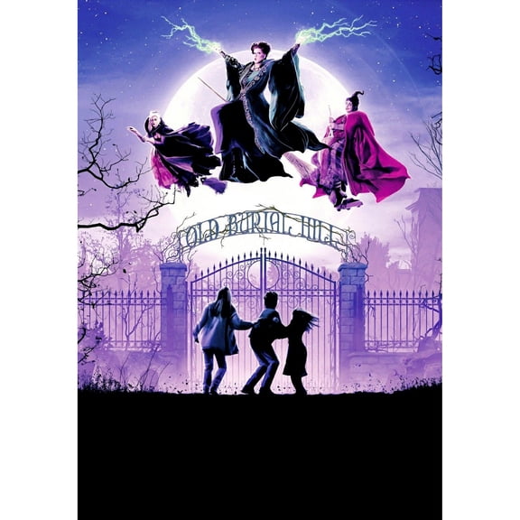 Hocus Pocus Diamond Painting Set (for Adults) 5D DIY Movie Character Diamond Art Set (for Beginners) Round Full Diamond Diamond Painting Gem Art Crafts (Home Wall Decoration Gift)