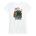 thumbnail image 1 of Hocus Pocus - Distressed Character Art - Women's Short Sleeve Graphic T-Shirt, 1 of 5