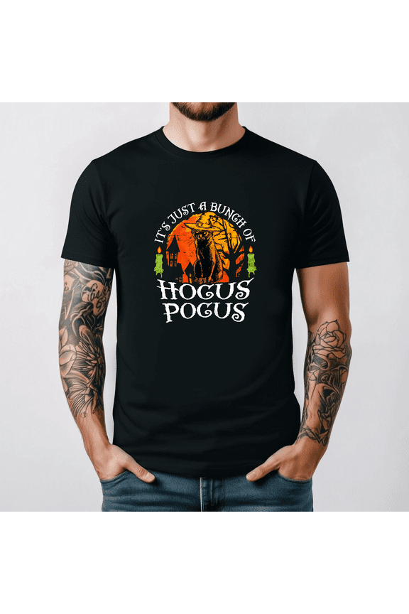 Hocus Pocus Funny Halloween Party Cat Sanderson Top Unisex T-Shirt, S-3XL