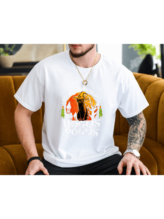 Hocus Pocus Funny Halloween Party Cat Sanderson Unisex T-Shirt, up to size 3XL.