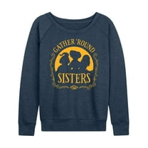 Hocus Pocus - Gather Round Sisters - Women's Lightweight French Terry Long Sleeve Shirt
