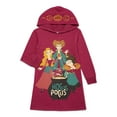 thumbnail image 1 of Hocus Pocus Halloween Cosplay Hoodie Dress with Long Sleeves, Sizes 4-12, 1 of 16