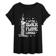 thumbnail image 1 of Hocus Pocus - I Lit The Black Flame Candle - Women's Oversized T-Shirt, 1 of 5