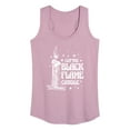 thumbnail image 1 of Hocus Pocus - I Lit The Black Flame Candle - Women's Racerback Tank Top, 1 of 5