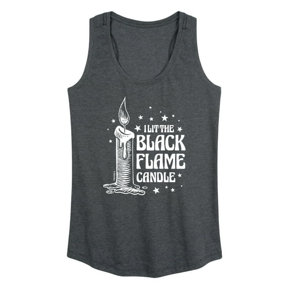 Hocus Pocus - I Lit The Black Flame Candle - Women's Racerback Tank Top