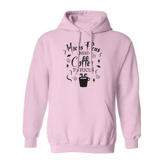 Hocus Pocus I Need Coffee Adult Hooded Sweatshirt