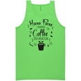 thumbnail image 1 of Hocus Pocus I Need Coffee Neon Tank Top, 1 of 1