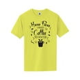 thumbnail image 1 of Hocus Pocus I Need Coffee Short Sleeve Neon T-Shirt, 1 of 1