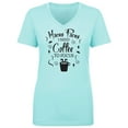 thumbnail image 1 of Hocus Pocus I Need Coffee Womens V-Neck T-Shirt, 1 of 3