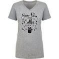 thumbnail image 1 of Hocus Pocus I Need Coffee Womens V-Neck T-Shirt, 1 of 3