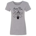 thumbnail image 1 of Hocus Pocus I Need Coffee Womens crewneck tee, 1 of 2