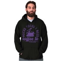 Hocus Pocus I Need Coffee to Focus Hoodie Sweatshirt Women Men Brisco Brands S