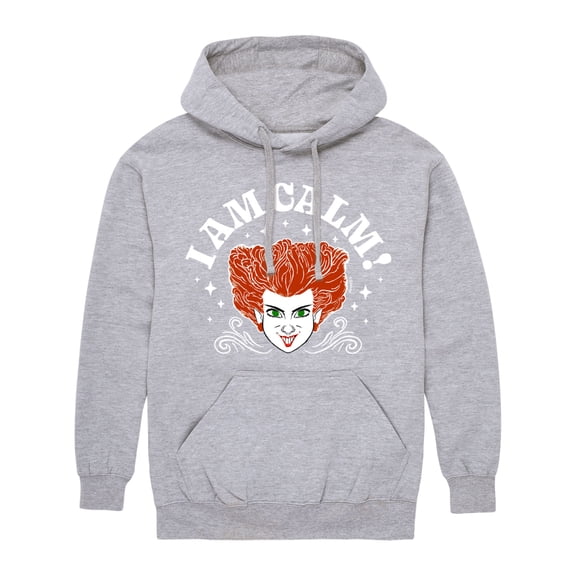 Hocus Pocus - I am Calm - Men's Pullover Hooded Fleece Sweatshirt