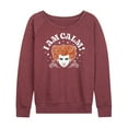 thumbnail image 1 of Hocus Pocus - I'am Calm - Women's Lightweight French Terry Long Sleeve Shirt, 1 of 5
