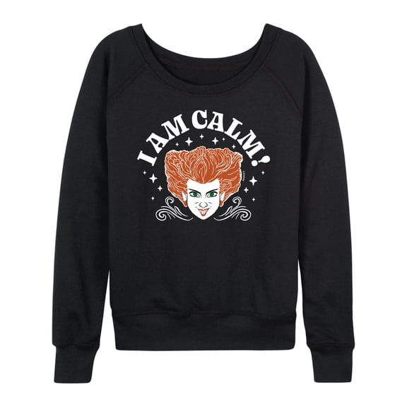 Hocus Pocus - I'am Calm - Women's Lightweight French Terry Long Sleeve Shirt