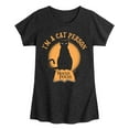 thumbnail image 1 of Hocus Pocus - I'm A Cat Person - Youth Girls Short Sleeve Graphic T-Shirt, 1 of 5