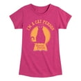 thumbnail image 1 of Hocus Pocus - I'm A Cat Person - Youth Girls Short Sleeve Graphic T-Shirt, 1 of 5