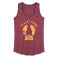 thumbnail image 1 of Hocus Pocus - I'm a Cat Person - Women's Racerback Tank Top, 1 of 5