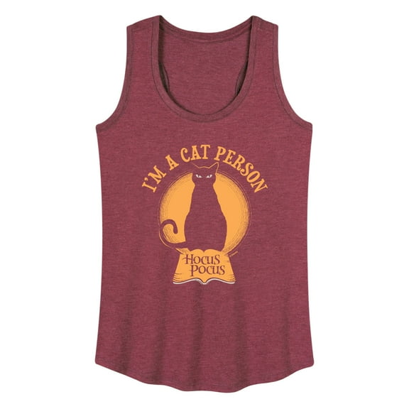Hocus Pocus - I'm a Cat Person - Women's Racerback Tank Top