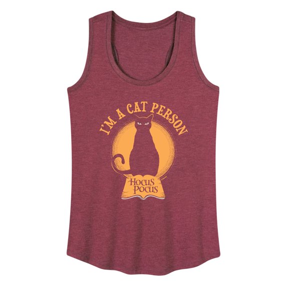 Hocus Pocus - I'm a Cat Person - Women's Racerback Tank Top