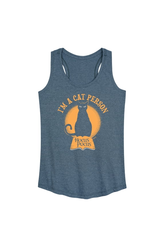 Hocus Pocus - I'm a Cat Person - Women's Racerback Tank Top