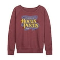 thumbnail image 1 of Hocus Pocus - Just A Bunch Of Hocus Pocus - Women's Lightweight French Terry Long Sleeve Shirt, 1 of 5