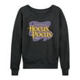 thumbnail image 1 of Hocus Pocus - Just A Bunch Of Hocus Pocus - Women's Lightweight French Terry Long Sleeve Shirt, 1 of 5