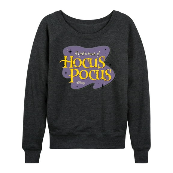 Hocus Pocus - Just A Bunch Of Hocus Pocus - Women's Lightweight French Terry Long Sleeve Shirt