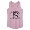 thumbnail image 1 of Hocus Pocus - Just a Bunch of Hocus Pocus - Women's Racerback Tank Top, 1 of 5