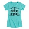 thumbnail image 1 of Hocus Pocus - Just a Bunch of Hocus Pocus - Youth Girls Short Sleeve Graphic T-Shirt, 1 of 5