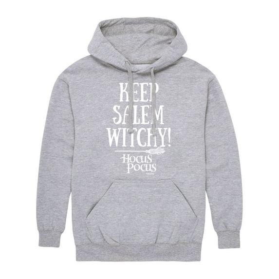 Hocus Pocus - Keep Salem Witchy - Men's Pullover Hooded Fleece Sweatshirt