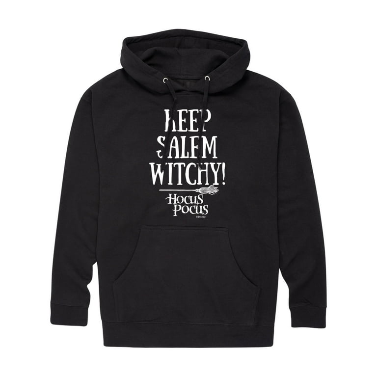Hocus Pocus Keep Salem Witchy Men s Pullover Hooded Fleece Sweatshirt Walmart