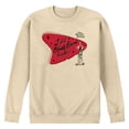thumbnail image 1 of Hocus Pocus - Lit The Black Flame Candle - Men's Crew Fleece Sweatshirt, 1 of 3