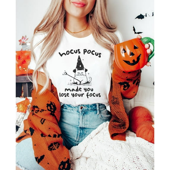 Hocus Pocus Made You Lose Your Focus Season Sweatshirt, Womens Season Shirt, Season Party Shirt, Fall Sweatshirt, Season , SWEATSHIRT All Size S-5XL