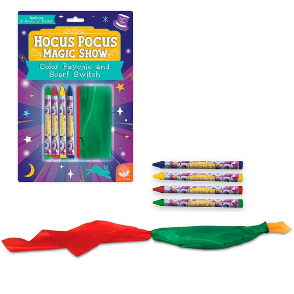 Hocus Pocus Magic Show Color Psychic and Scarf Switch Magic Tricks