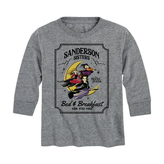 Hocus Pocus - Sanderson Bed Breakfast Sign - Youth Long Sleeve Graphic T-Shirt