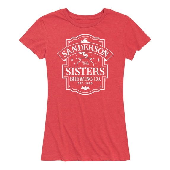 Hocus Pocus - Sanderson Sisters Brewing Co - Women's Short Sleeve Graphic T-Shirt