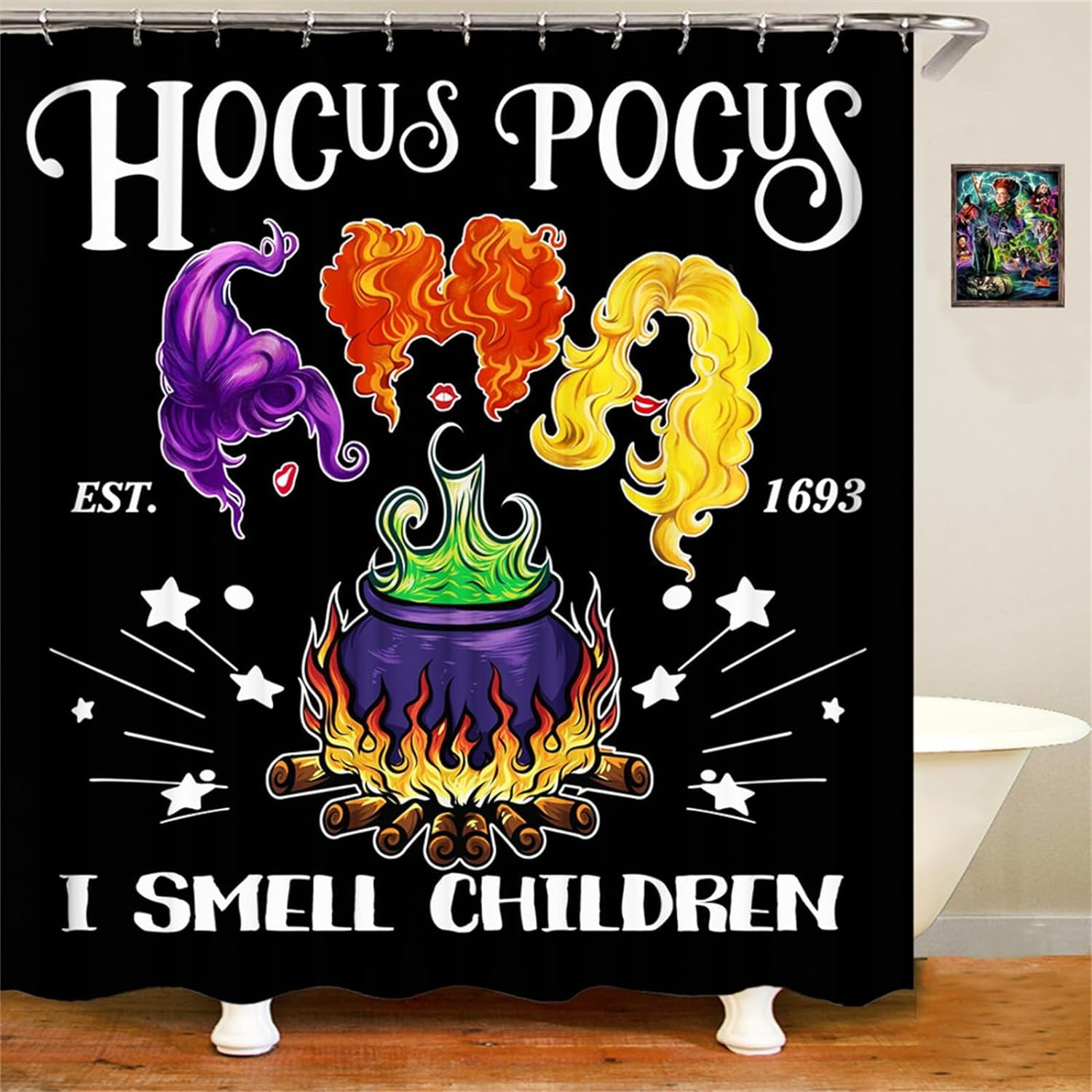 Hocus Pocus Bathroom Decor