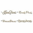 thumbnail image 1 of Hocus Pocus Sign Unfinished Wood Cutout Home Decor DIY Option 3- 42" Wide / 1/2", 1 of 3