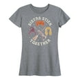 thumbnail image 1 of Hocus Pocus - Sistas Stick Together - Women's Short Sleeve Graphic T-Shirt, 1 of 5