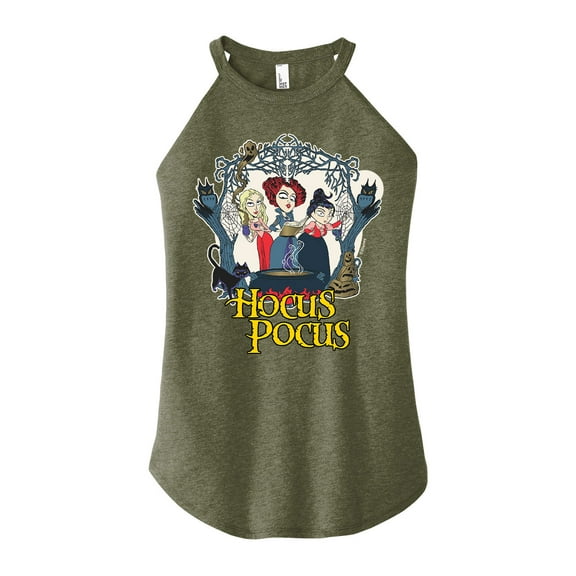 Hocus Pocus - Spell Casting- Juniors High Neck Tank Top