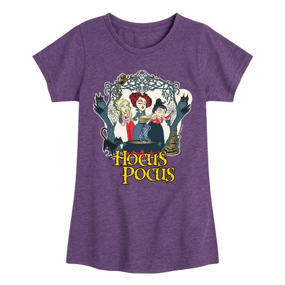 Hocus Pocus Spells - Toddler And Youth Girls Short Sleeve Graphic T-Shirt